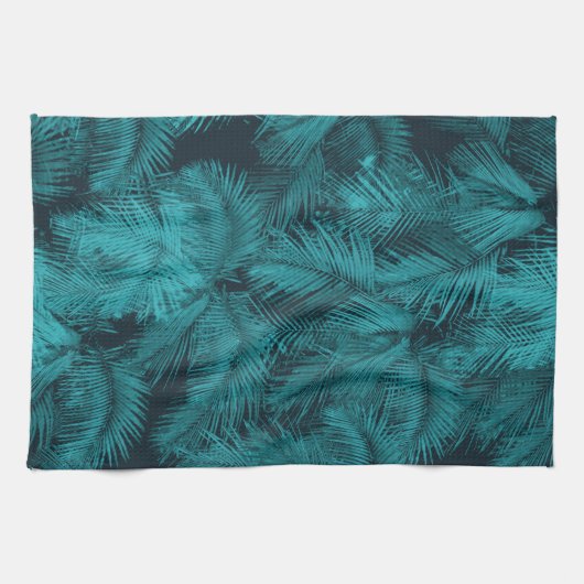 Makana Palms Hawaiian Tropical Kitetücher Handtuch (Horizontal)