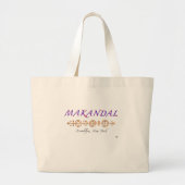 MAKANDAL-Tasche Jumbo Stoffbeutel (Vorne)