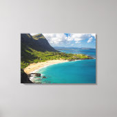 Makapuu Beach Coastline Leinwanddruck (Vorderseite)