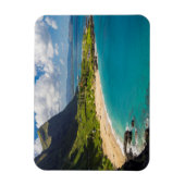 Makapuu Beach Coastline Magnet (Vertikal)