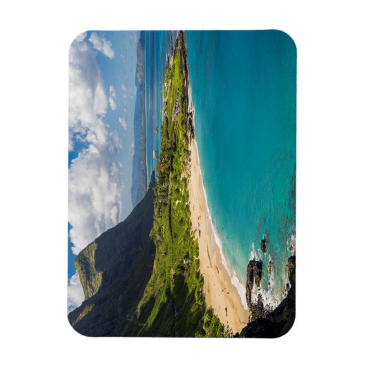 Makapuu Beach Coastline Magnet (Vertikal)