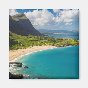Makapuu Beach Coastline Magnet
