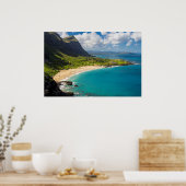 Makapuu Beach Coastline Poster (Küche)