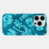 Makapuu Beach Hawaiian Batik Aquamarin Case-Mate iPhone Hülle (Rückseite (Horizontal))