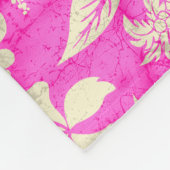 Makapuu Beach Hawaiian Batik Fleecedecke (Ecke)