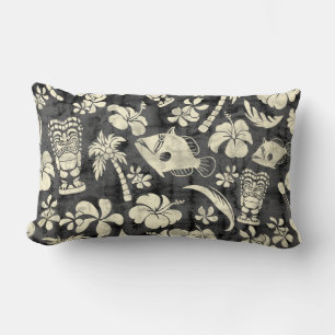 Makapuu Beach Hawaiian Batik Lendenkissen