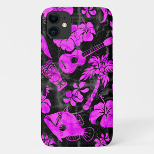 Makapuu Beach Hawaiian Batik Magenta Case-Mate iPhone Hülle