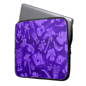 Makapuu Beach Hawaiian Batik Neoprene Wetsuit Laptopschutzhülle (Vorderseite Links)