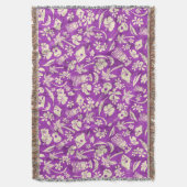 Makapuu Beach Hawaiian Batik Throw Blankets Decke (Vorderseite Vertikal)