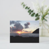 Makapuu Beach Sunrise Postkarte (Stehend Vorderseite)