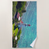 Makapu'u Point Leuchtturm Strandtuch (Vorderseite)