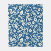 Makapuu Strand-Hawaiianer-Batik Fleecedecke (Vorderseite)
