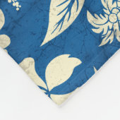 Makapuu Strand-Hawaiianer-Batik Fleecedecke (Ecke)