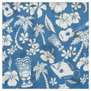 Makapuu Strand-Hawaiianer-Batik Stoff