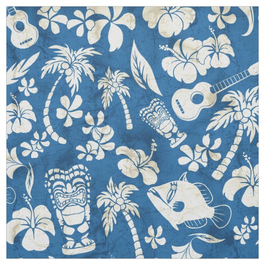 Makapuu Strand-Hawaiianer-Batik Stoff (Muster)