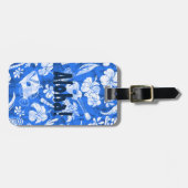 Makapuu Strand-hawaiische Batik-Gepäckanhänger Gepäckanhänger (Vorderseite horizontal)