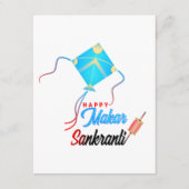 Makar Sankranti Begleitkarte (Vorderseite)