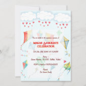 Makar Sankranti - Einladung (Vorderseite)