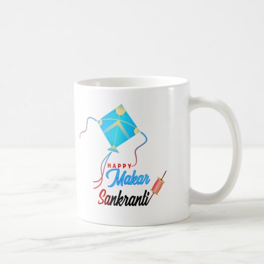 Makar Sankranti Kaffeetasse (Rechts)