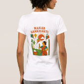 Makar Sankranti T-Shirt (Rückseite)