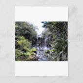 Makaroa Waterfall Postkarte (Vorderseite)