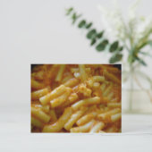 Makaronabend Postkarte (Stehend Vorderseite)