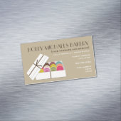 Makaronbäckerei Magnetische Visitenkarten Magnetische Visitenkarte (Beispiel)