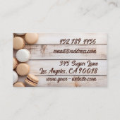 Makaronbäckerei Visitenkarte (Rückseite)