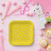 Makaroni-Käse-Papierplatte Pappteller (Party)