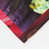 Makaronkekse Fleecedecke (Ecke)