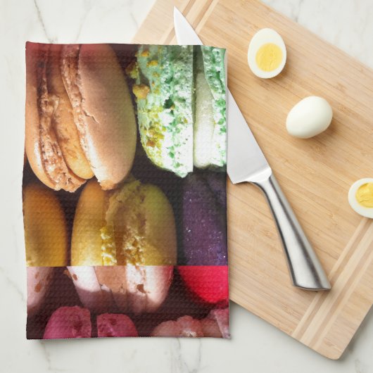 Makaronkekse Handtuch (Viertel Falte)