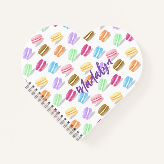 Makaronmuster Notizblock (Vorderseite)