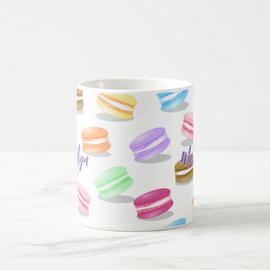 Makaronmuster personalisiert kaffeetasse (Mittel)