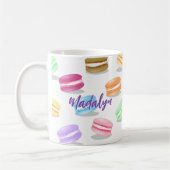 Makaronmuster personalisiert kaffeetasse (Links)