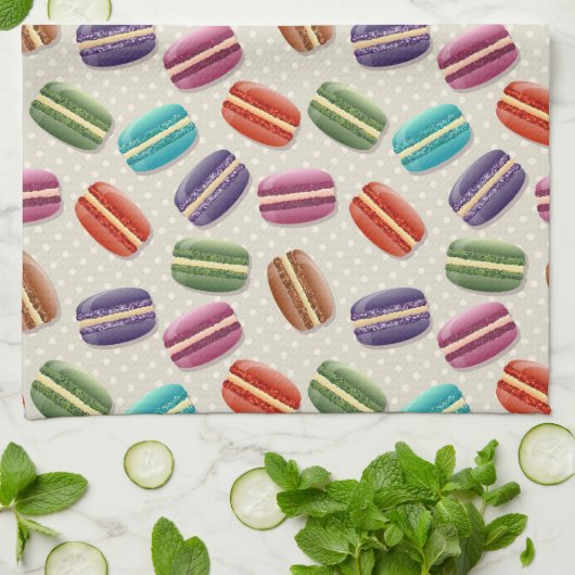 Makarontuch Geschirrtuch (Gefaltet)