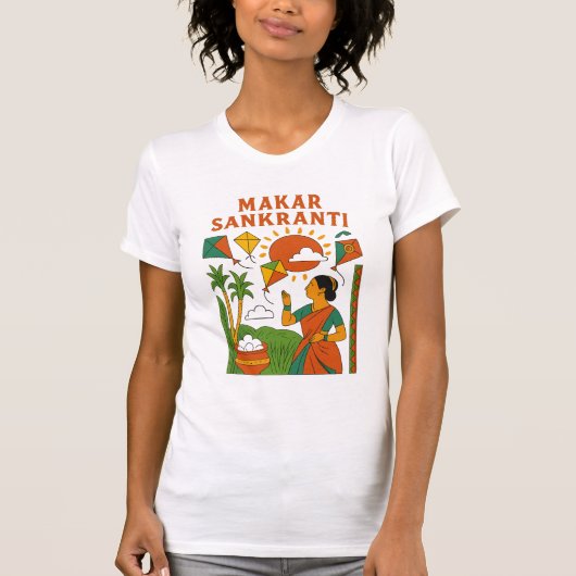 MakarSankranti T-Shirt (Vorderseite)