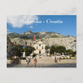 Makarska - Kroatien Postkarte (Vorderseite)