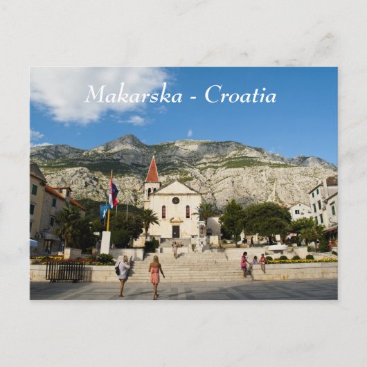 Makarska - Kroatien Postkarte (Vorderseite)