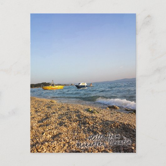 Makarska, Kroatien Postkarte (Vorderseite)