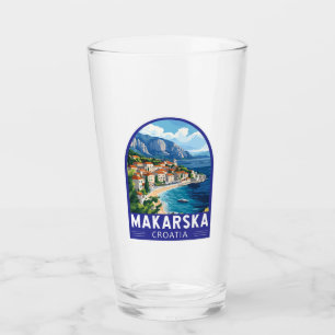 Makarska Kroatien Reisen Glas