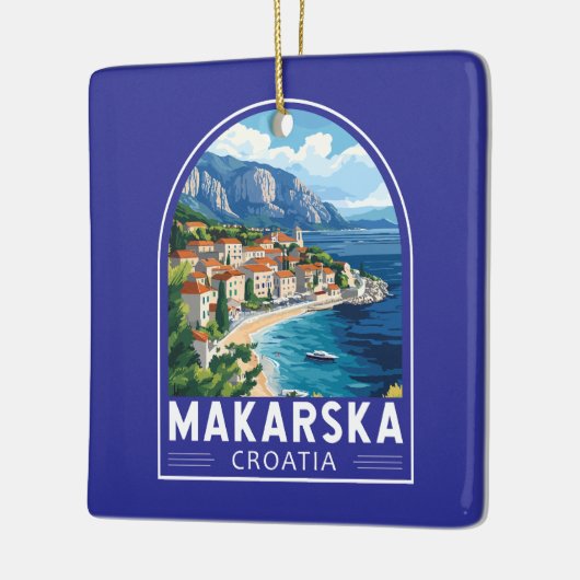Makarska Kroatien Reisen Keramikornament (Links)