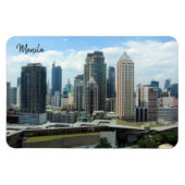 Makati-Skyline Magnet (Horizontal)