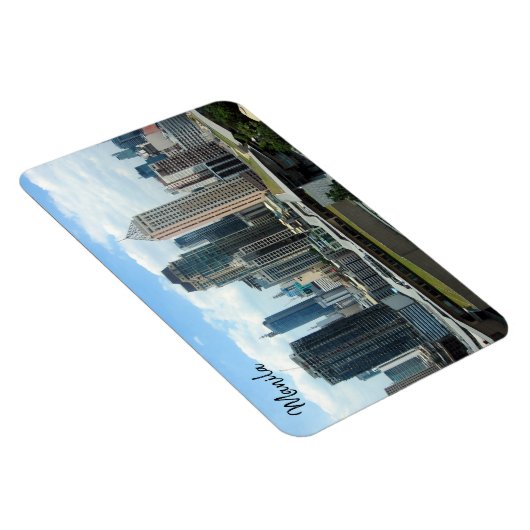 Makati-Skyline Magnet (Rechte Seite)