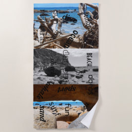 makatu Strandschönheit Neuseeland Strandtuch