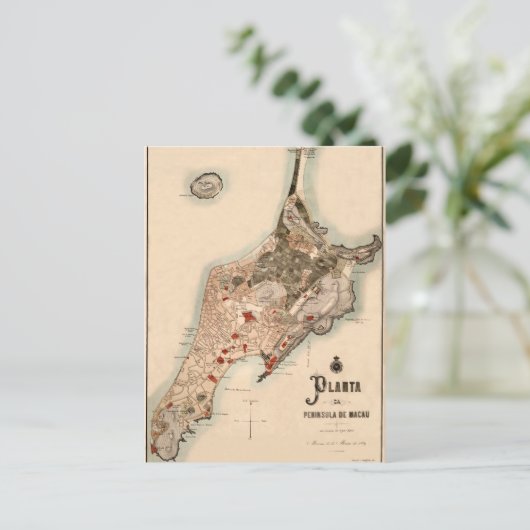 Makau1889 Postkarte (Stehend Vorderseite)