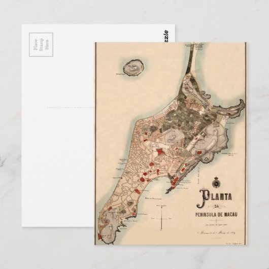 Makau1889 Postkarte (Vorne/Hinten)