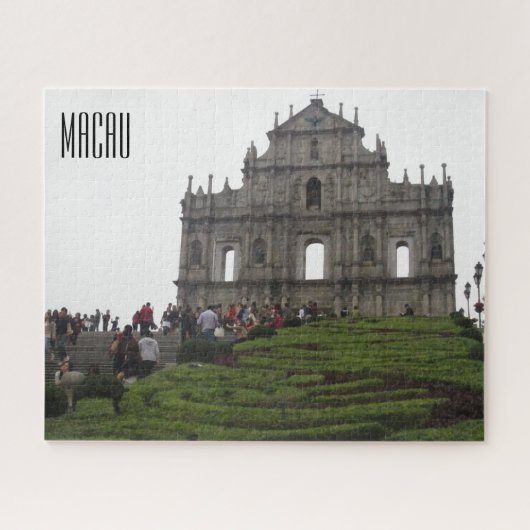 Makauer Kathedrale Puzzle (Horizontal)
