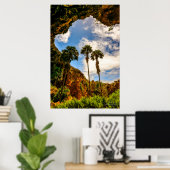 Makauwahi Cave Palm Trees, Kauai, Hawaii Poster (Heimbüro)