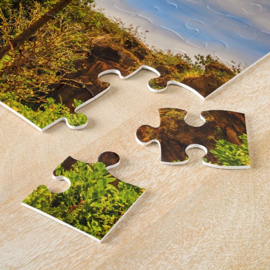 Makauwahi Cave Palm Trees, Kauai, Hawaii Puzzle (Seite)