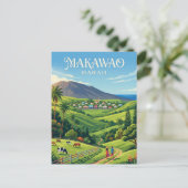 Makawao USA Postkarte (Stehend Vorderseite)